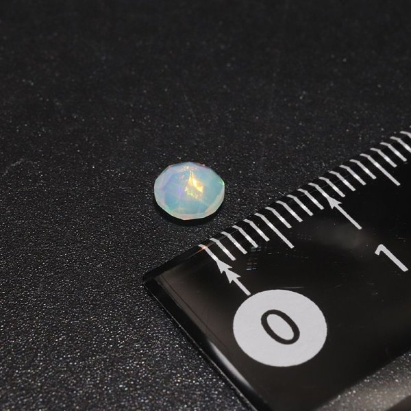 画像4: ルース エチオピアオパール ラウンドカット 約5mm エチオピア産 ケース付き 幸せ お守り 直観力 天然石 品番:16208 (4)