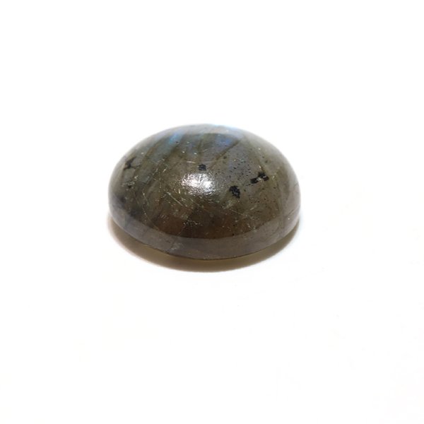 画像2: ルース ラブラドライト ラウンドカット 約13mm マダガスカル産 ケース付き 運気上昇 幸運 縁起 自由 夢 ヒーリング 天然石 品番:16216 (2)