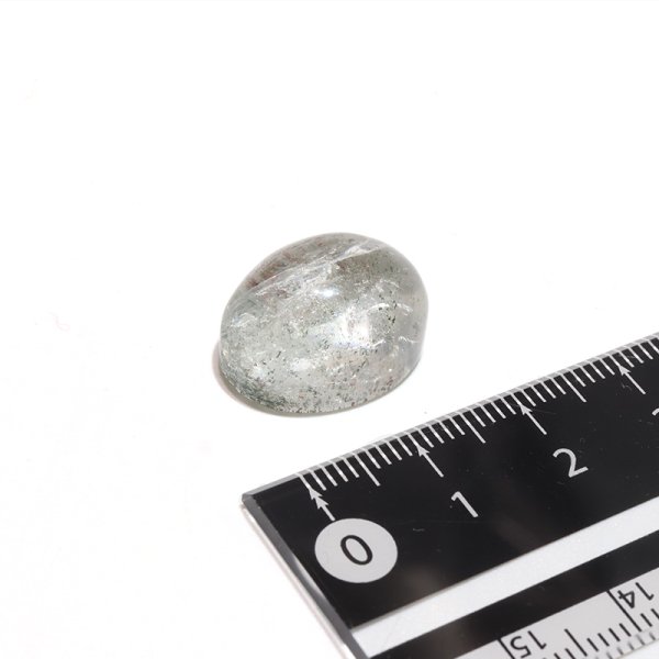 画像4: ルース ガネーシュヒマール水晶 オーバルカット 約14×18mm ガネーシュヒマール産 ケース付き ヒーリング 浄化 天然石 品番:16231 (4)