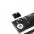 画像4: ルース　ブラックスピネル　エメラルドカット　約8×6mm　ミャンマー産　ケース付き　成功　目標達成　魔除け　厄除け　潜在能力　天然石　品番：16232 (4)