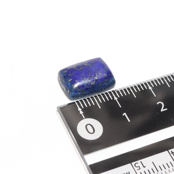 画像4: ルース ラピスラズリ 長方形 約10×14mm アフガニスタン産 ケース付き 邪気を払う 判断力 直感力を高める 天然石 ※ポイント対象外 品番:16272 (4)