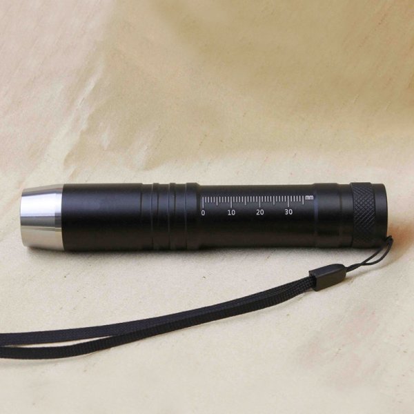 画像2: 【必須アイテム!】充電器付き 電池充電式 ハンディサイズ3wayライト(オレンジ・ホワイト・ブラック)  品番: 10452 (2)