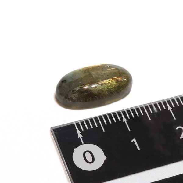 画像4: ルース ラブラドライト オーバルカット 約9x17mm マダガスカル産 ケース付き 運気上昇 幸運 縁起 自由 夢 ヒーリング 天然石 品番:16305 (4)