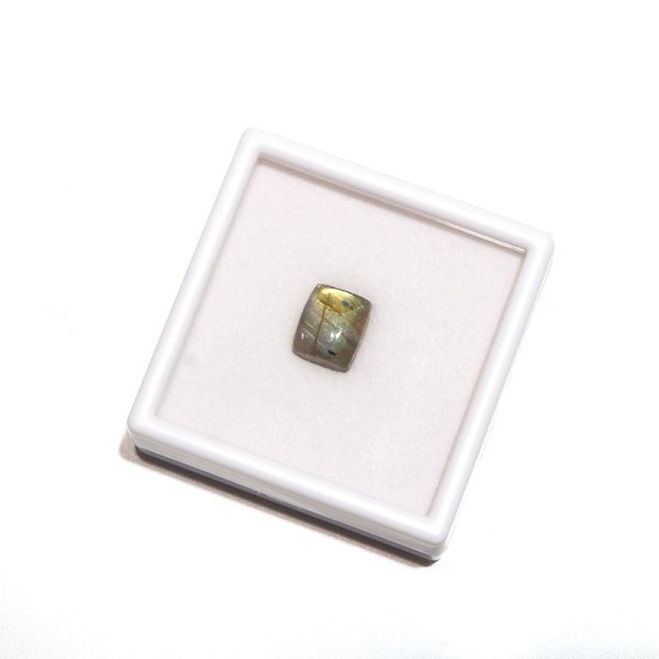 画像5: ルース ラブラドライト 長方形 約10x12mm マダガスカル産 ケース付き 運気上昇 幸運 縁起 自由 夢 ヒーリング 天然石 品番:16306 (5)