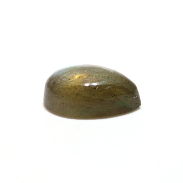 画像2: ルース ラブラドライト ドロップカット 約7×10mm マダガスカル産 ケース付き 運気上昇 幸運 縁起 自由 夢 ヒーリング 天然石 品番:16302 (2)