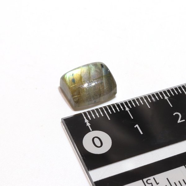 画像4: ルース ラブラドライト 長方形 約10x12mm マダガスカル産 ケース付き 運気上昇 幸運 縁起 自由 夢 ヒーリング 天然石 品番:16306 (4)