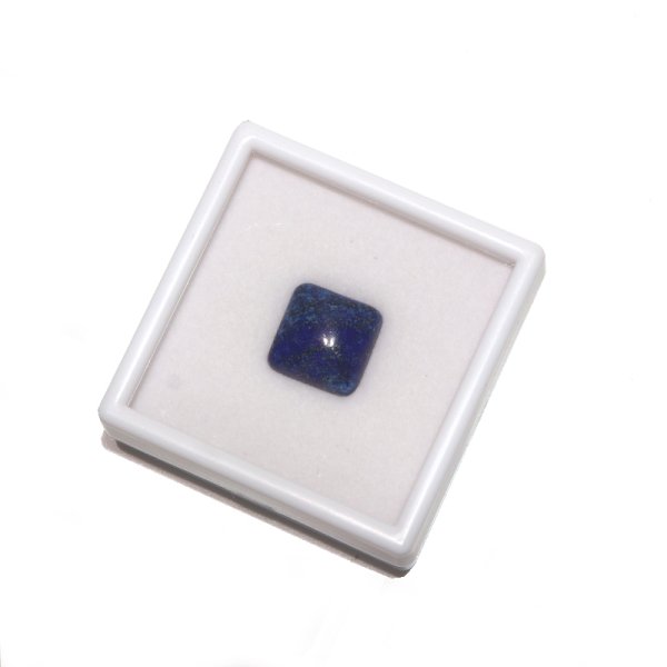 画像4: ルース ラピスラズリ スクエアカット 約14mm アフガニスタン産 ケース付き 邪気を払う 判断力 直感力を高める 天然石 ※ポイント対象外 品番:16354 (4)