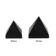 画像3: 置物　ピラミッド　シュンガイト　約40mm　ロシア産　日本製　癒し　奇跡　ブラック　浄化　パワーストーン　天然石　品番：16382 (3)