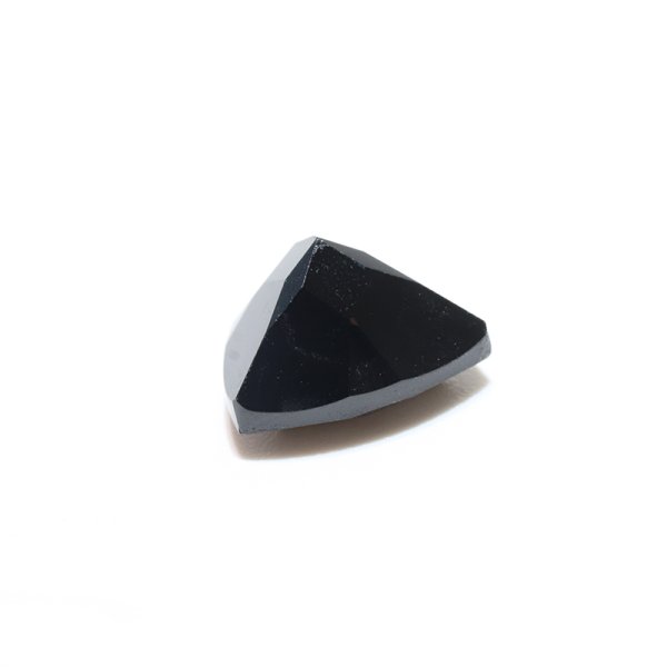 画像2: ルース ブラックスピネル トリリアントカット 約6×10mm ミャンマー産 ケース付き 成功 目標達成 魔除け 厄除け 潜在能力 天然石 品番:16377 (2)