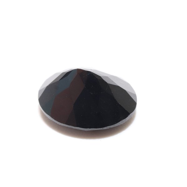 画像2: ルース ブラックスピネル オーバルカット 約9×11mm ミャンマー産 ケース付き 成功 目標達成 魔除け 厄除け 潜在能力 天然石 品番:16379 (2)