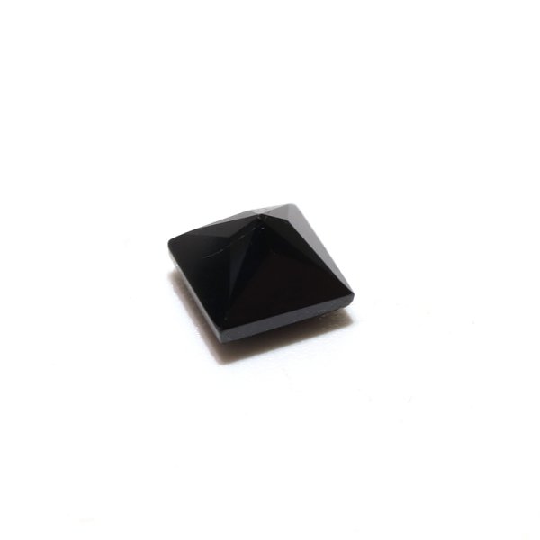 画像2: ルース ブラックスピネル プリンセスカット 約5×5mm ミャンマー産 ケース付き 成功 目標達成 魔除け 厄除け 潜在能力 天然石 品番:16378 (2)