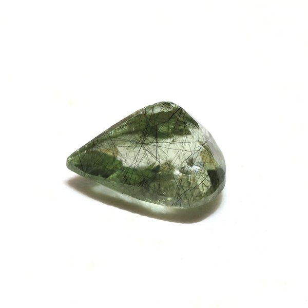 画像3: ルース ルドヴィジャイトインペリドット ペアシェイプ 約4×6mm パキスタン産 ケース付き 夫婦愛 癒し 希望 パワーストーン 天然石 品番: 16475 (3)