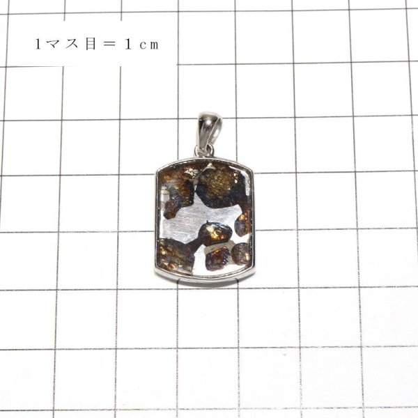 画像5: 【現品限り】ペンダントトップ パラサイト隕石<ロシア産> silver925 シルバー 宇宙の真理 変革 パワーストーン 天然石 品番:16514 (5)