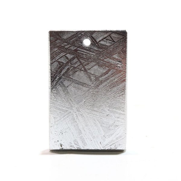 画像3: 【現品限り】プレート ギベオン<ナミビア産> シルバー 約29×19mm 穴あき ケース付き 宇宙のパワー 隕石 パワーストーン 天然石 品番:16544 (3)