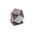 画像3: バラ石　ギベオン＜ナミビア産＞　シルバー　カット　約8mm　穴あき　一粒売り　宇宙のパワー　隕石　パワーストーン　天然石　品番：16607 (3)