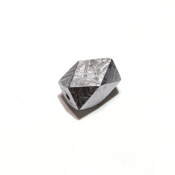 画像3: バラ石 ギベオン<ナミビア産> シルバー カット 約8×12mm 穴あき 一粒売り 宇宙のパワー 隕石 パワーストーン 天然石 品番:16610 (3)