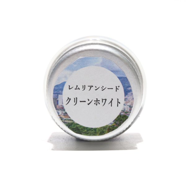 画像2: 天然岩絵の具 レムリアンシード<コロンビア産> クリーンホワイト 約25g 日本製 浄化 便利アイテム 絵 天然石 品番:16654 (2)