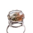 画像1: 指輪　ガーデンクォーツ　ブラジル産　約16.5mm　silver925　シルバー　リング　癒し　心のヒーリング　精神安定　自然治癒力　パワーストーン　天然石　品番：17187 (1)