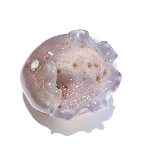 画像3: 置物 スマイルメノウ 宝袋 マダガスカル産 財運 金運 パワーストーン 天然石 品番:17238 (3)