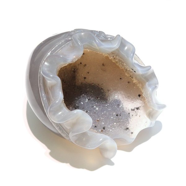 画像2: 置物　スマイルメノウ　宝袋　マダガスカル産　財運　金運　パワーストーン　天然石　品番：17241 (2)