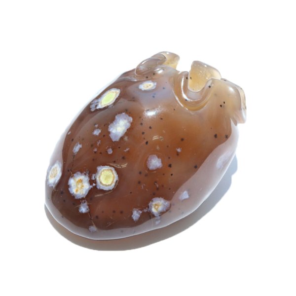画像4: 置物 スマイルメノウ 宝袋 マダガスカル産 財運 金運 パワーストーン 天然石 品番:17239 (4)
