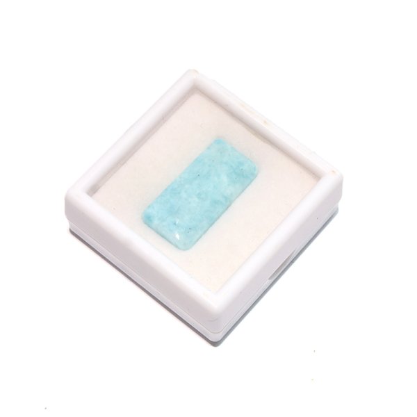 画像4: ルース　ラリマー　約2.5〜3g　ドミニカ産　ケース付き　不安をやわらげる　浄化　パワーストーン　天然石　品番：17259 (4)