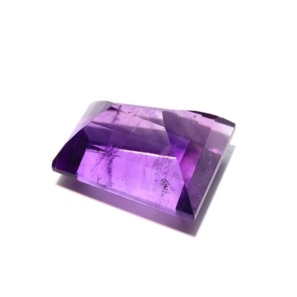 画像3: ルース ウルグアイアメジスト 変形 約17×20mm 約23ct ウルグアイ産 ケース付き 2月誕生石 愛 守護石 癒し 浄化 パワーストーン 天然石 品番:17255 (3)