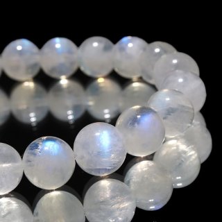プレミアム] ホワイトラブラドライト ブレスレット 6.5mm #QL228