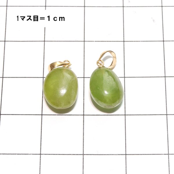 画像5: ペンダントトップ スフェーン マダガスカル産 K18 ゴールド ケース付き 才能 純粋 永久不変 パワーストーン 天然石 品番:17373 (5)