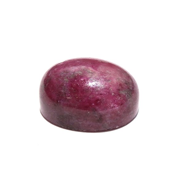画像3: ルース　ルビーインゾインサイト　オーバルカット　約12×14mm　約3.4g　ブラジル産　ケース付き　エネルギー　生命力　サポート　パワーストーン　天然石　品番：17393 (3)