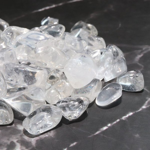画像3: さざれ 水晶 約8〜20mm 約1kg ブラジル産 浄化 クリスタル パワーストーン 天然石 品番:17478 (3)