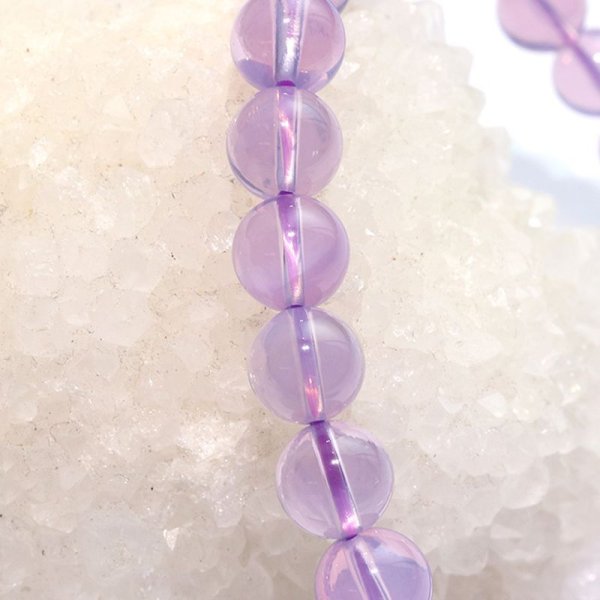 画像4: ブレス　スコロライト＜ブラジル産＞　丸　約6.5mm　癒し　精神の安定　パワーストーン　天然石　品番：17501 (4)