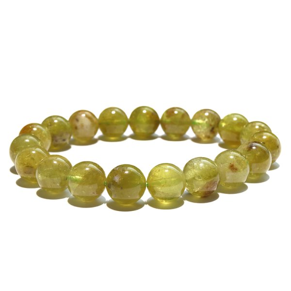 画像3: ブレス　グリーンガーネット＜ブラジル産＞　丸　約10mm　生命力　活性化　回復をサポート　パワーストーン　天然石　品番：17523 (3)