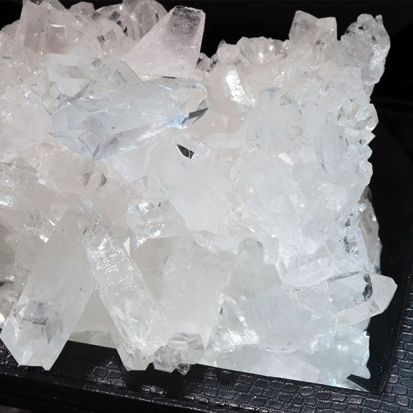 画像2: 【現品限り】クラスター ゼッカデソーザ水晶 ブラジル産 浄化 クォーツ パワーストーン 天然石 品番:17537 (2)