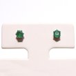 画像4: 誕生石ピアス エメラルド 約3mm 突き刺し型 ステンレス シルバー 日本製 5月誕生石 幸運 愛 希望 パワーストーン 天然石 品番:17634 (4)