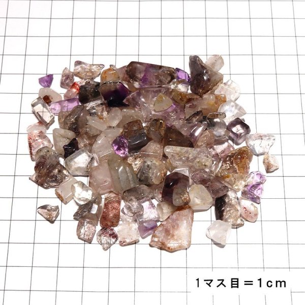 画像3: さざれ　スーパーセブン　オリジナルパッケージ付　約100gパック　能力開花　総合運　愛　調和　開運　浄化　天然石　品番： 15216 (3)