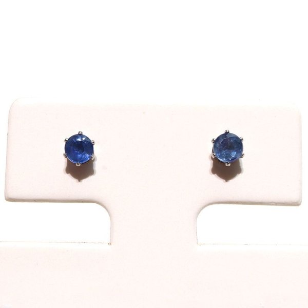 画像4: 誕生石ピアス　サファイア　約3mm　突き刺し型　ステンレス　シルバー　日本製　9月誕生石　蒼玉　勝利　希少性　パワーストーン　天然石　品番：17670 (4)