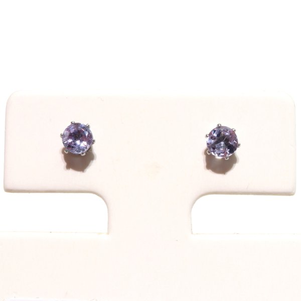 画像4: 誕生石ピアス タンザナイト 約3mm 突き刺し型 ステンレス シルバー 日本製 12月誕生石 冷静さ 判断力 決断力 パワーストーン 天然石 ※ポイント対象外 品番:17676 (4)