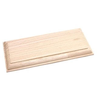 ウッドディスプレイスタンド 木製 長方形 約9.5cm×14.5cm 品番