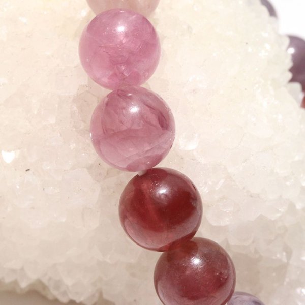 画像4: ブレス　マルチスピネル＜ミャンマー産＞　丸　約10mm　成功　目標達成　魔除け　厄除け　潜在能力　パワーストーン　天然石　品番：17708 (4)