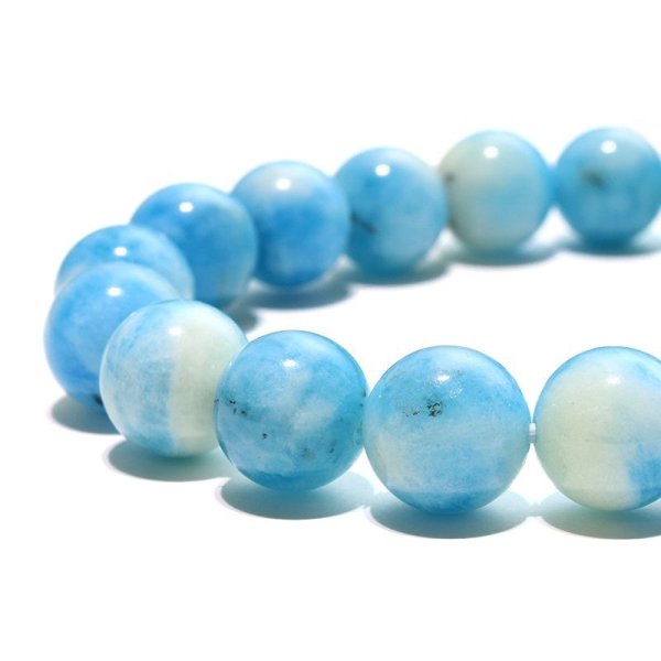 画像3: ブレス　アフガナイト＜アフガニスタン産＞　丸　約9.5mm　集中力　人間関係　高貴　パワーストーン　天然石　品番：17734 (3)