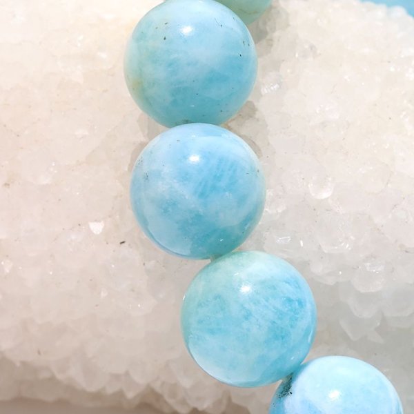 画像5: ブレス　アフガナイト＜アフガニスタン産＞　丸　約13mm　集中力　人間関係　高貴　パワーストーン　天然石　品番：17737 (5)