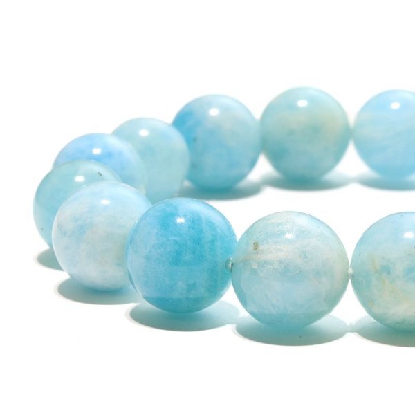 画像3: ブレス　アフガナイト＜アフガニスタン産＞　丸　約13mm　集中力　人間関係　高貴　パワーストーン　天然石　品番：17737 (3)