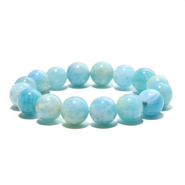 画像4: ブレス　アフガナイト＜アフガニスタン産＞　丸　約13mm　集中力　人間関係　高貴　パワーストーン　天然石　品番：17737 (4)