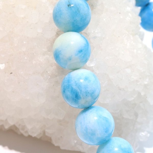 画像5: ブレス　アフガナイト＜アフガニスタン産＞　丸　約9.5mm　集中力　人間関係　高貴　パワーストーン　天然石　品番：17734 (5)