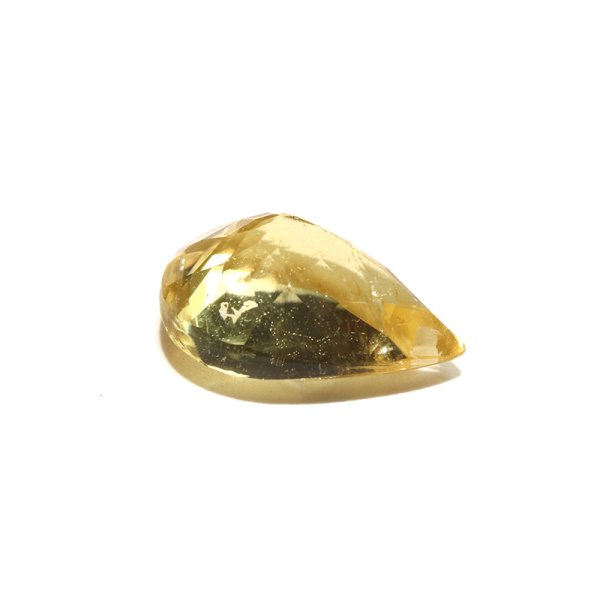 画像2: ルース ゴールデンダンビュライト ペアーシェイプカット 約1.35ct アメリカ産 ケース付き 理性の石 心の調和 精神 リラックス パワーストーン 天然石 品番:17781 (2)