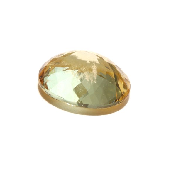 画像2: ルース ゴールデンダンビュライト オーバルカット 約1.4ct アメリカ産 ケース付き 理性の石 心の調和 精神 リラックス パワーストーン 天然石 品番:17793 (2)