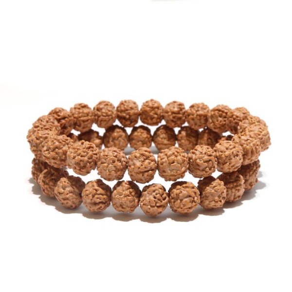 画像3: 【パワーズウッド】ブレス　金剛菩提樹＜インド、ネパール、インドネシアなど＞　丸　約10〜11mm　強い浄化力　自己が秘めた能力の開発　品番：17830 (3)