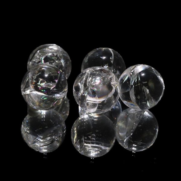 画像5: 丸玉 アイリスクォーツ 丸 約16mm ブラジル産 虹入り水晶 幸福に導く 浄化 エネルギー レインボー パワーストーン 天然石 品番:17870 (5)