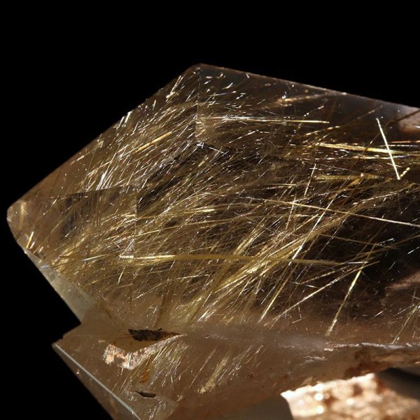 画像2: 置物　ルチルクォーツ　ブラジル産　金運　財運　ギャンブル運　パワーストーン　天然石　品番：17881 (2)